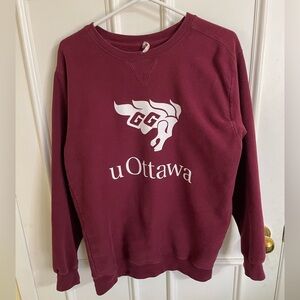 Nice UOttawa Gee Gees crew sweatshirt unisex
